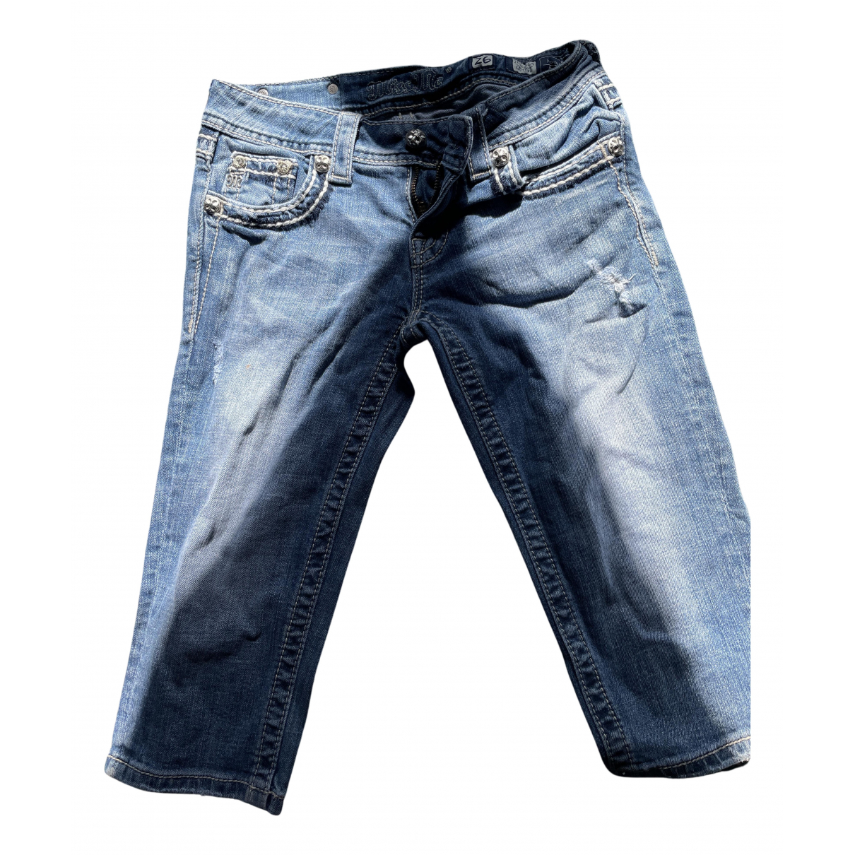 Jeans Miss Me Blue size 26 US in Denim 